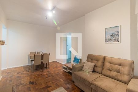 Sala de apartamento à venda com 1 quarto, 57m² em Centro Histórico, Porto Alegre