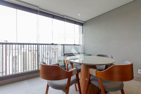 Varanda e Área de Serviço de kitnet/studio para alugar com 1 quarto, 41m² em Vila Gomes Cardim, São Paulo