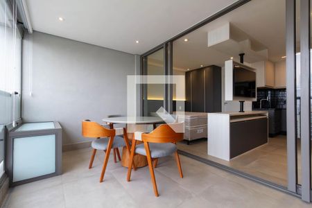 Varanda e Área de Serviço de kitnet/studio para alugar com 1 quarto, 41m² em Vila Gomes Cardim, São Paulo