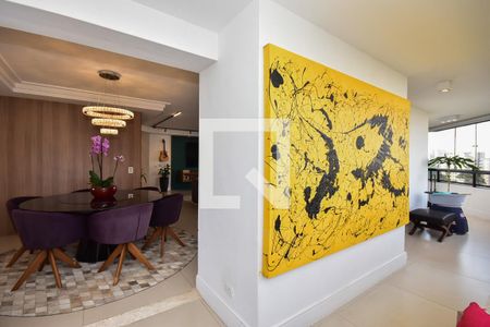 Varanda da Sala de apartamento à venda com 4 quartos, 229m² em Jardim Londrina, São Paulo