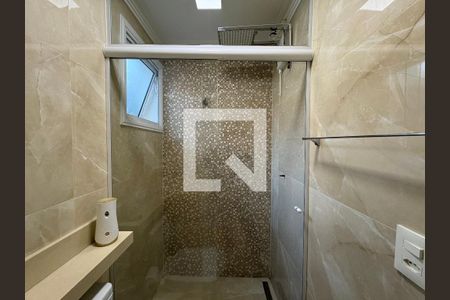 Banheiro de apartamento à venda com 2 quartos, 63m² em Vila Santo Alberto, Santo André
