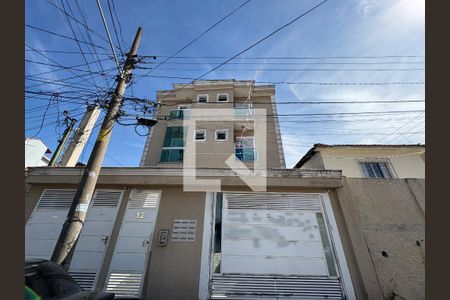 Fachada de apartamento à venda com 2 quartos, 63m² em Vila Santo Alberto, Santo André