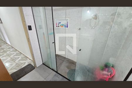 Banheiro de apartamento para alugar com 3 quartos, 120m² em Macuco, Santos