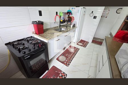 Cozinha de apartamento para alugar com 3 quartos, 120m² em Macuco, Santos