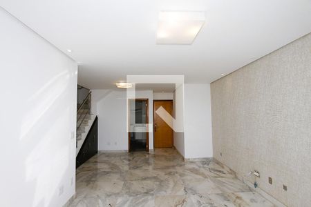 Sala de apartamento à venda com 3 quartos, 199m² em Belvedere, Belo Horizonte