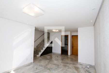 Sala de apartamento à venda com 3 quartos, 199m² em Belvedere, Belo Horizonte