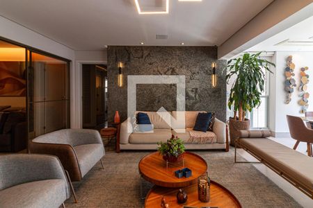 Sala de apartamento à venda com 4 quartos, 185m² em Indianópolis, São Paulo