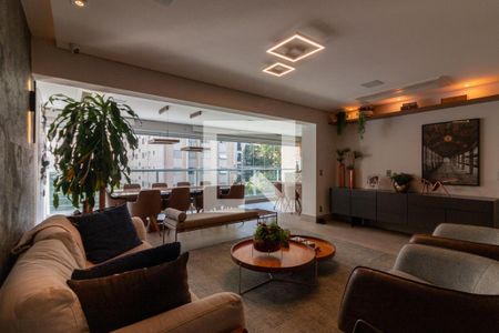 Sala de apartamento à venda com 4 quartos, 185m² em Indianópolis, São Paulo