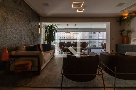 Sala de apartamento à venda com 4 quartos, 185m² em Indianópolis, São Paulo