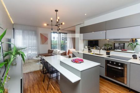 Studio de apartamento para alugar com 1 quarto, 48m² em Indianópolis, São Paulo