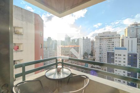 Sacada de apartamento à venda com 1 quarto, 42m² em Bela Vista, São Paulo