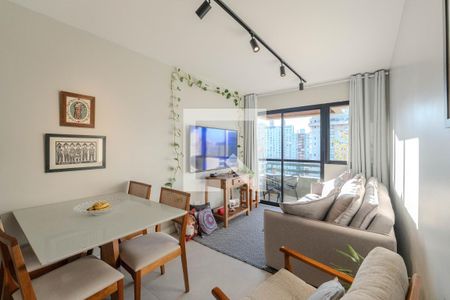 Sala de apartamento à venda com 1 quarto, 42m² em Bela Vista, São Paulo