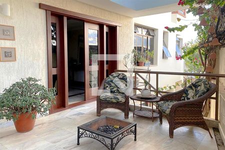 Varanda do Espaço Gourmet de casa à venda com 3 quartos, 445m² em Mangabeiras, Belo Horizonte
