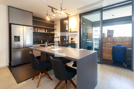 Sala de apartamento à venda com 3 quartos, 105m² em Jardim das Acacias, São Paulo
