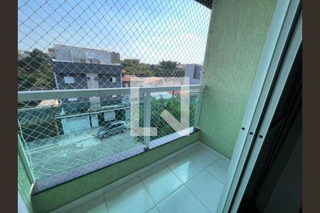Varanda da Suíte 1 de casa para alugar com 3 quartos, 233m² em Vila Curuçá, Santo André
