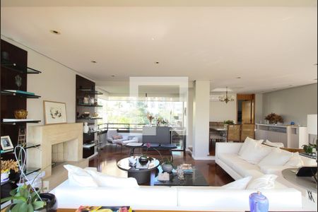 Sala de apartamento à venda com 4 quartos, 200m² em Jardim Fonte do Morumbi, São Paulo