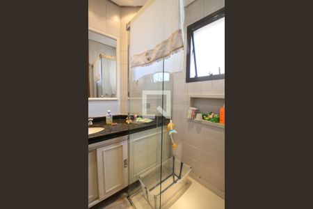 Banheiro da Suíte 1 de apartamento à venda com 4 quartos, 200m² em Jardim Fonte do Morumbi, São Paulo