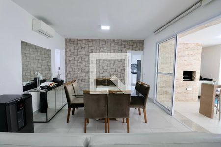 Sala de apartamento para alugar com 3 quartos, 158m² em Loteamento Joao Batista Juliao, Guarujá