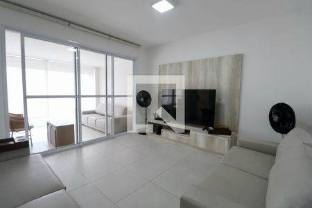 Sala de apartamento para alugar com 3 quartos, 158m² em Loteamento Joao Batista Juliao, Guarujá