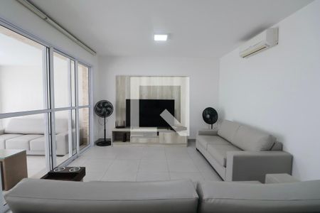 Sala de apartamento para alugar com 3 quartos, 158m² em Loteamento Joao Batista Juliao, Guarujá
