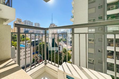 Sacada Studio de apartamento para alugar com 1 quarto, 21m² em Paraíso, São Paulo