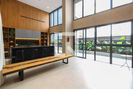 Área comum - Salão de festas de kitnet/studio à venda com 1 quarto, 21m² em Jardim Paulista, São Paulo
