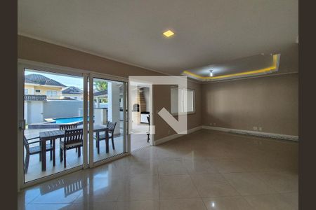 Sala de casa de condomínio à venda com 4 quartos, 297m² em Vargem Pequena, Rio de Janeiro