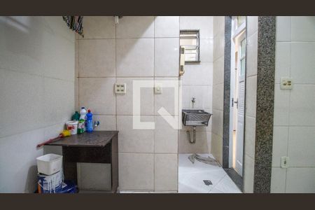 Área de Serviço de apartamento à venda com 2 quartos, 53m² em Rio Comprido, Rio de Janeiro