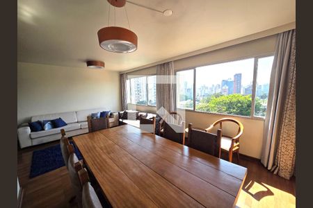 Sala de Jantar de apartamento à venda com 3 quartos, 126m² em Santo Amaro, São Paulo