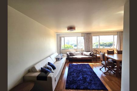 Sala  de apartamento à venda com 3 quartos, 126m² em Santo Amaro, São Paulo