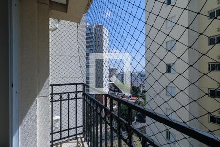 Varanda de apartamento à venda com 2 quartos, 52m² em Campestre, São Caetano do Sul