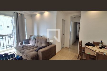 Sala de apartamento à venda com 2 quartos, 52m² em Campestre, São Caetano do Sul