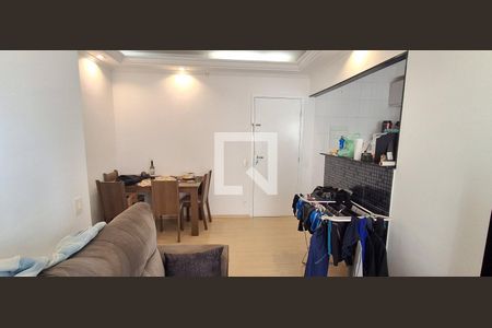 Sala de apartamento à venda com 2 quartos, 52m² em Campestre, São Caetano do Sul