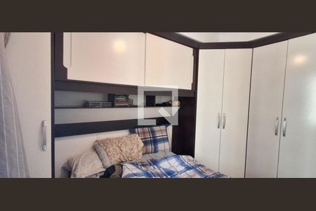 Suíte de apartamento à venda com 2 quartos, 52m² em Campestre, São Caetano do Sul