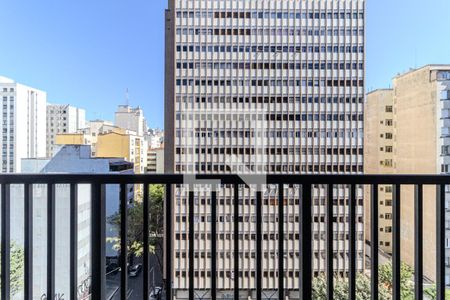 Varanda de kitnet/studio para alugar com 1 quarto, 23m² em Vila Buarque, São Paulo