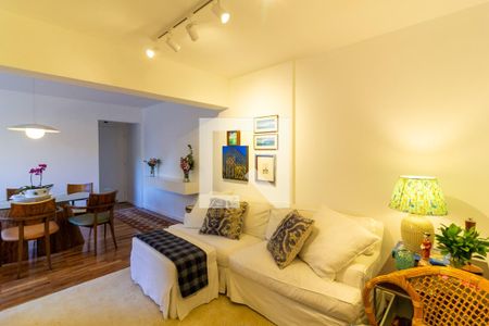 Sala de Estar de apartamento à venda com 3 quartos, 90m² em Campo Belo, São Paulo