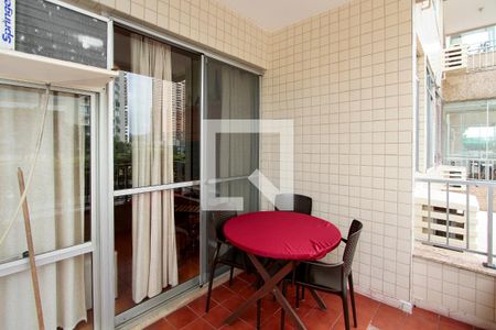 Varanda de apartamento à venda com 1 quarto, 64m² em Barra da Tijuca, Rio de Janeiro