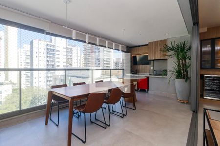 Sala - Varanda de apartamento à venda com 3 quartos, 141m² em Brooklin, São Paulo