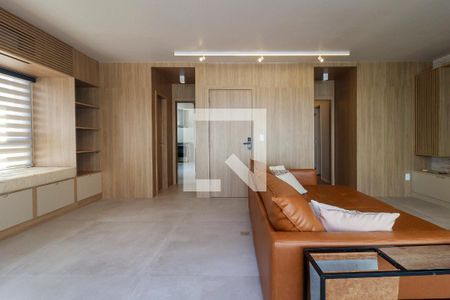 Sala de apartamento à venda com 3 quartos, 141m² em Brooklin, São Paulo