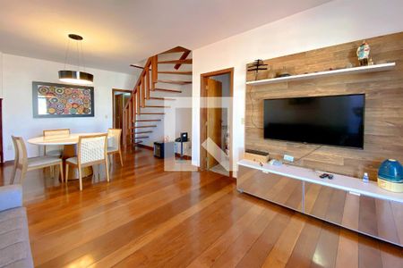 Sala de apartamento à venda com 3 quartos, 147m² em União, Belo Horizonte