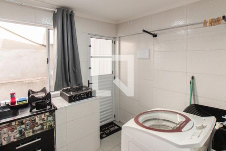 Cozinha e Área de Serviço de apartamento para alugar com 1 quarto, 24m² em Vila Gustavo, São Paulo