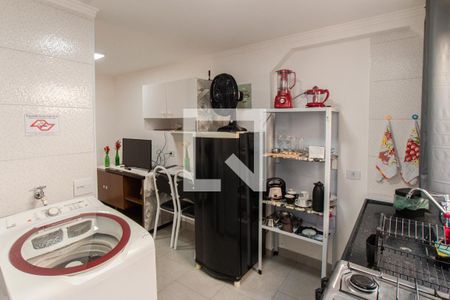 Cozinha e Área de Serviço de apartamento para alugar com 1 quarto, 24m² em Vila Gustavo, São Paulo
