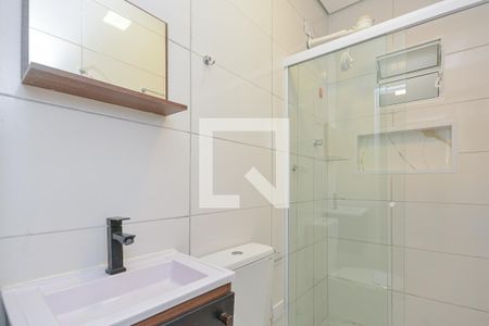 Banheiro de kitnet/studio para alugar com 1 quarto, 20m² em Vila Santana, São Paulo