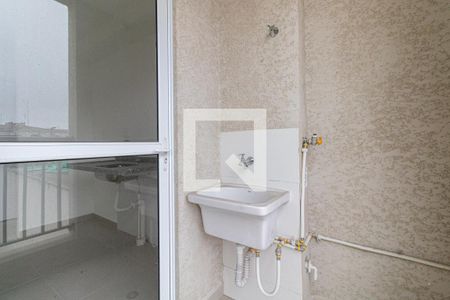 Varanda e Área de Serviço de apartamento à venda com 2 quartos, 42m² em Cidade Patriarca, São Paulo