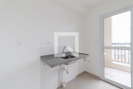 Sala e Cozinha  de apartamento à venda com 2 quartos, 42m² em Cidade Patriarca, São Paulo