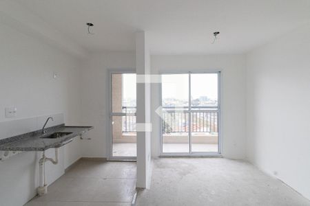 Sala e Cozinha  de apartamento à venda com 2 quartos, 42m² em Cidade Patriarca, São Paulo