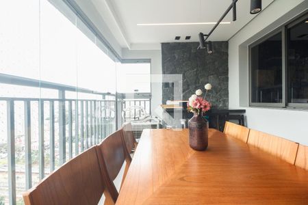 Varanda Gourmet de apartamento à venda com 3 quartos, 89m² em Vila Zilda, São Paulo