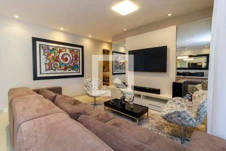 Sala de apartamento à venda com 4 quartos, 147m² em Vila Gertrudes, São Paulo