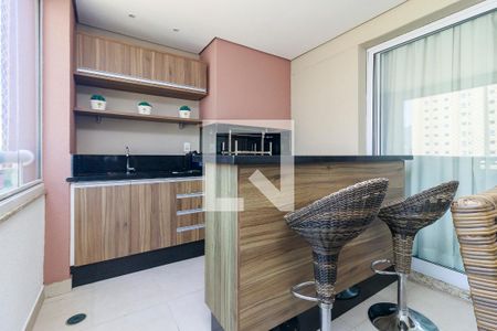 Sala - Varanda de apartamento à venda com 4 quartos, 147m² em Vila Gertrudes, São Paulo