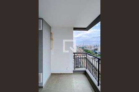 Varanda da Sala de apartamento à venda com 2 quartos, 45m² em Belenzinho, São Paulo